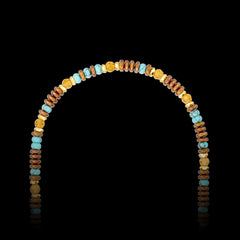 Citrine and Hematite Necklace(4mm)
