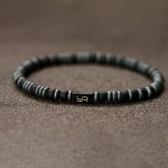 Black Miyuki Bead & Hematite Bracelet II