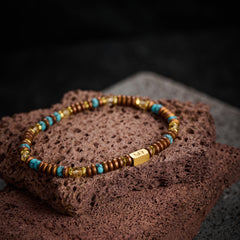Citrine & Hematite Bracelet(4mm)