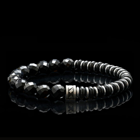 Black Agate Bracelet(7mm)