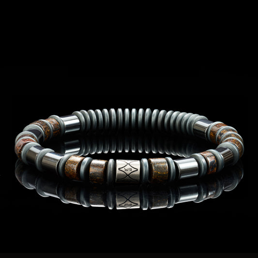 Goldstone & Hematite Bracelet(6mm)
