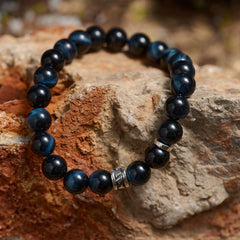Blue Tiger Eye Bracelet(8mm)