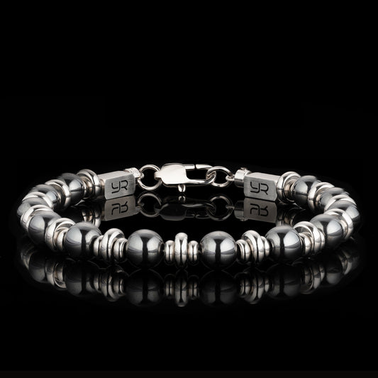 Women’s Hematite Bracelet(6mm)