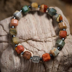 Landscape Stone Bracelet(8.5mm)
