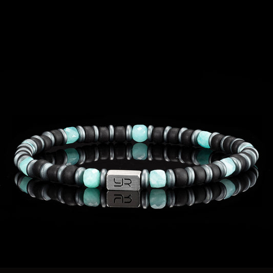 Amazonite & MIYUKI Seed Beads Bracelet(4mm)