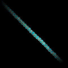 Blue & Hematite Necklace（6mm）