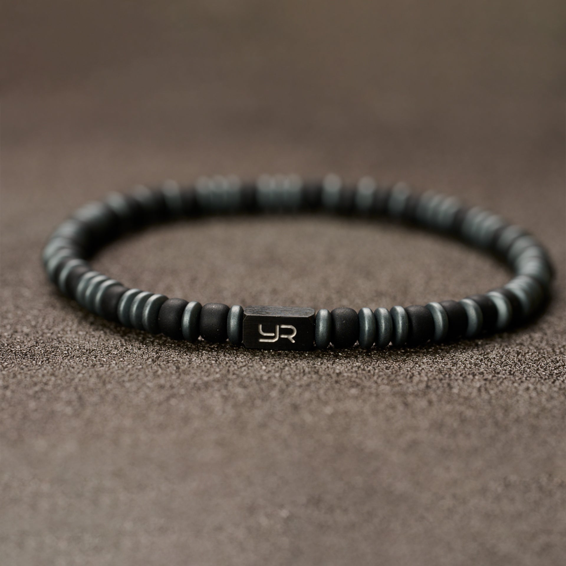 Black Miyuki Bead & Hematite Bracelet II