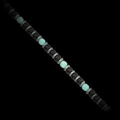 Amazonite & MIYUKI Seed Beads Necklace（4mm）