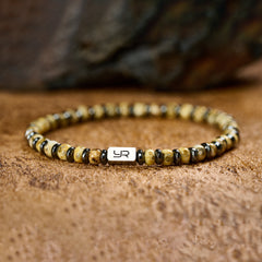 Yellow Miyuki Bead & Hematite Bracelet（4mm）