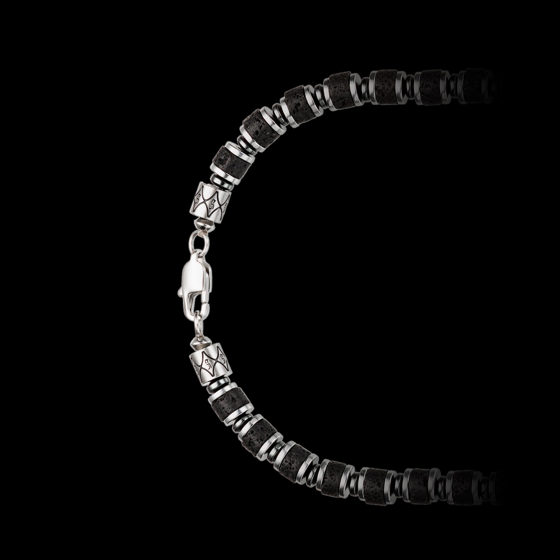 Lava Stone Necklace（6mm）