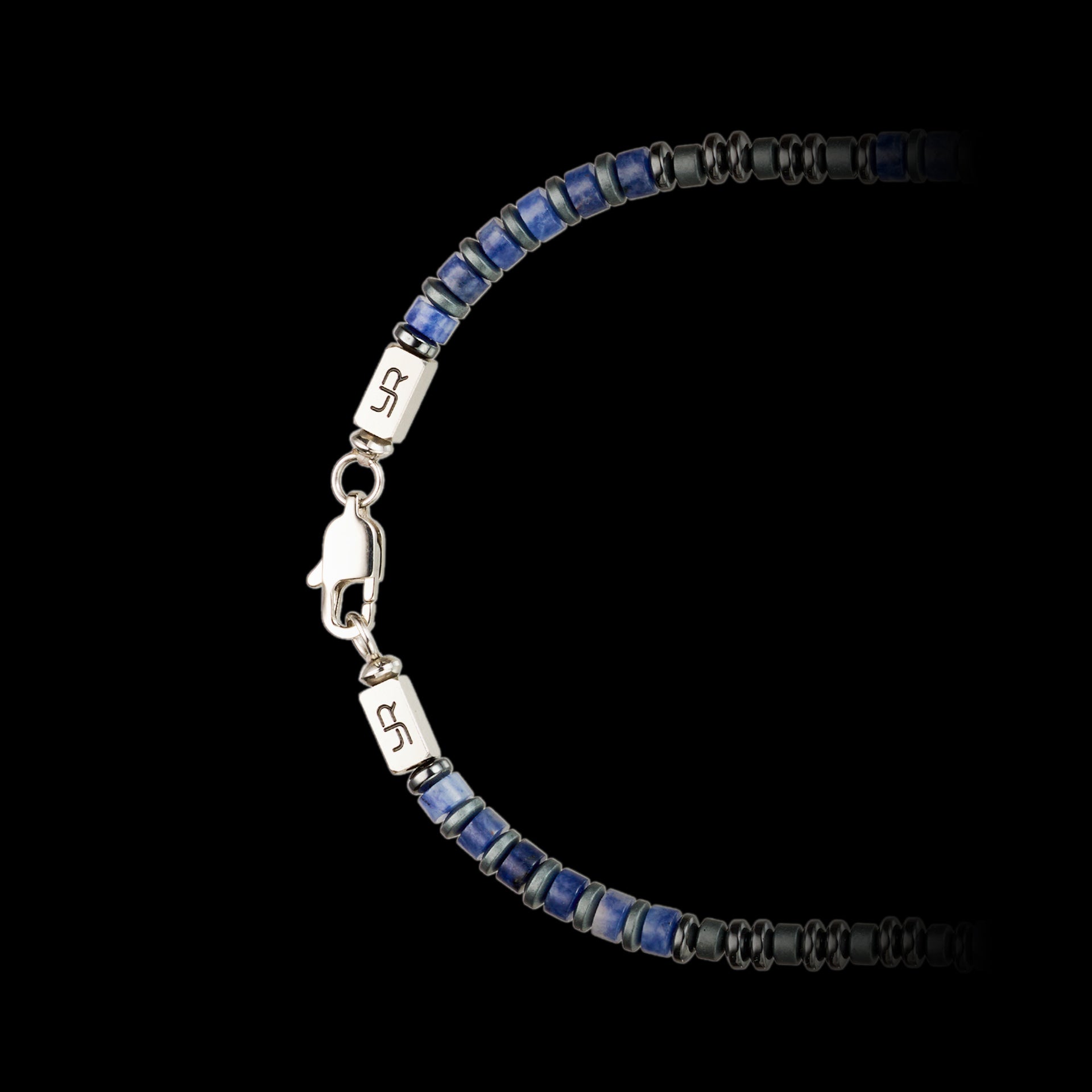 Blue Vein Stone Necklace