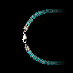 Blue & Hematite Necklace（6mm）