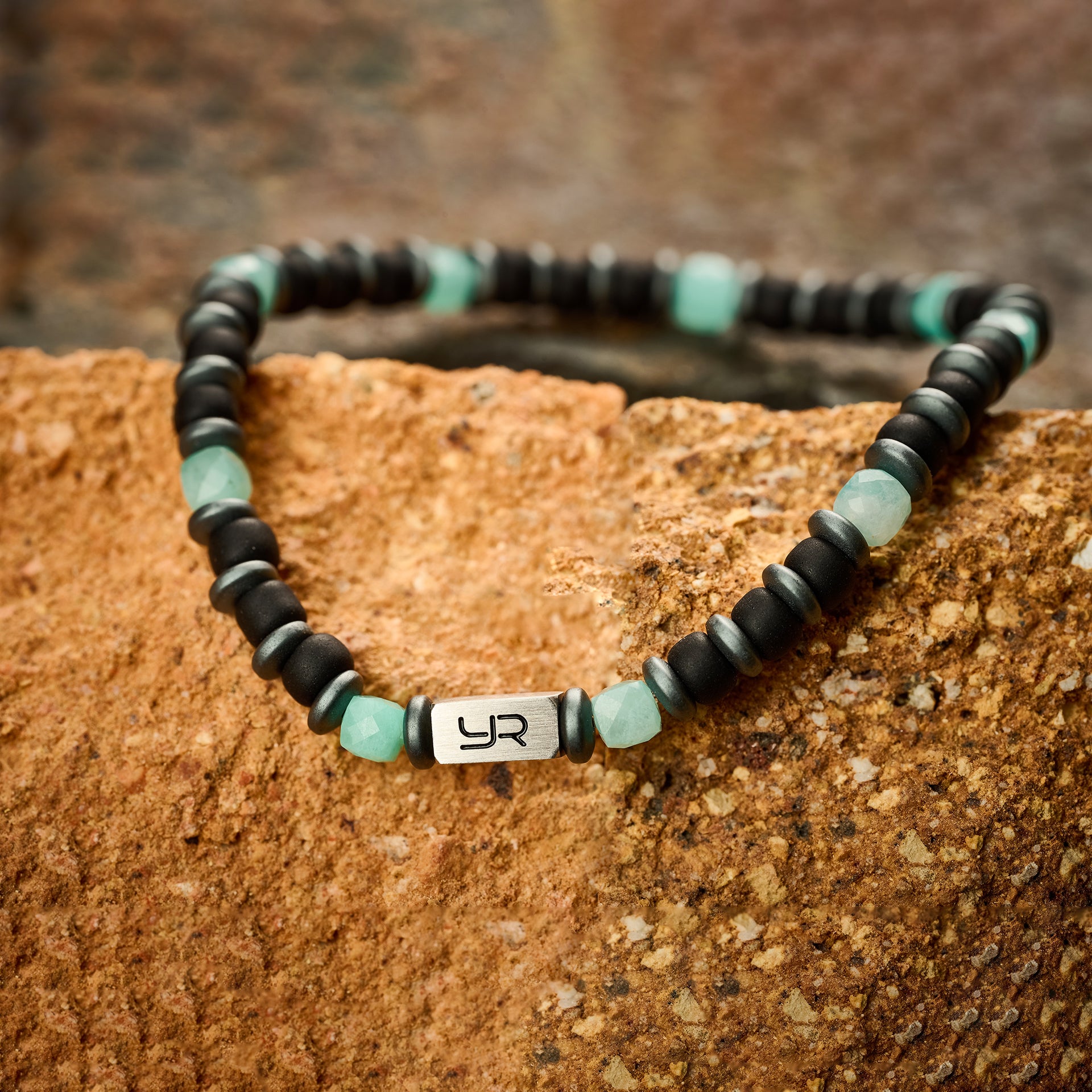 Amazonite & MIYUKI Seed Beads Bracelet（4mm）