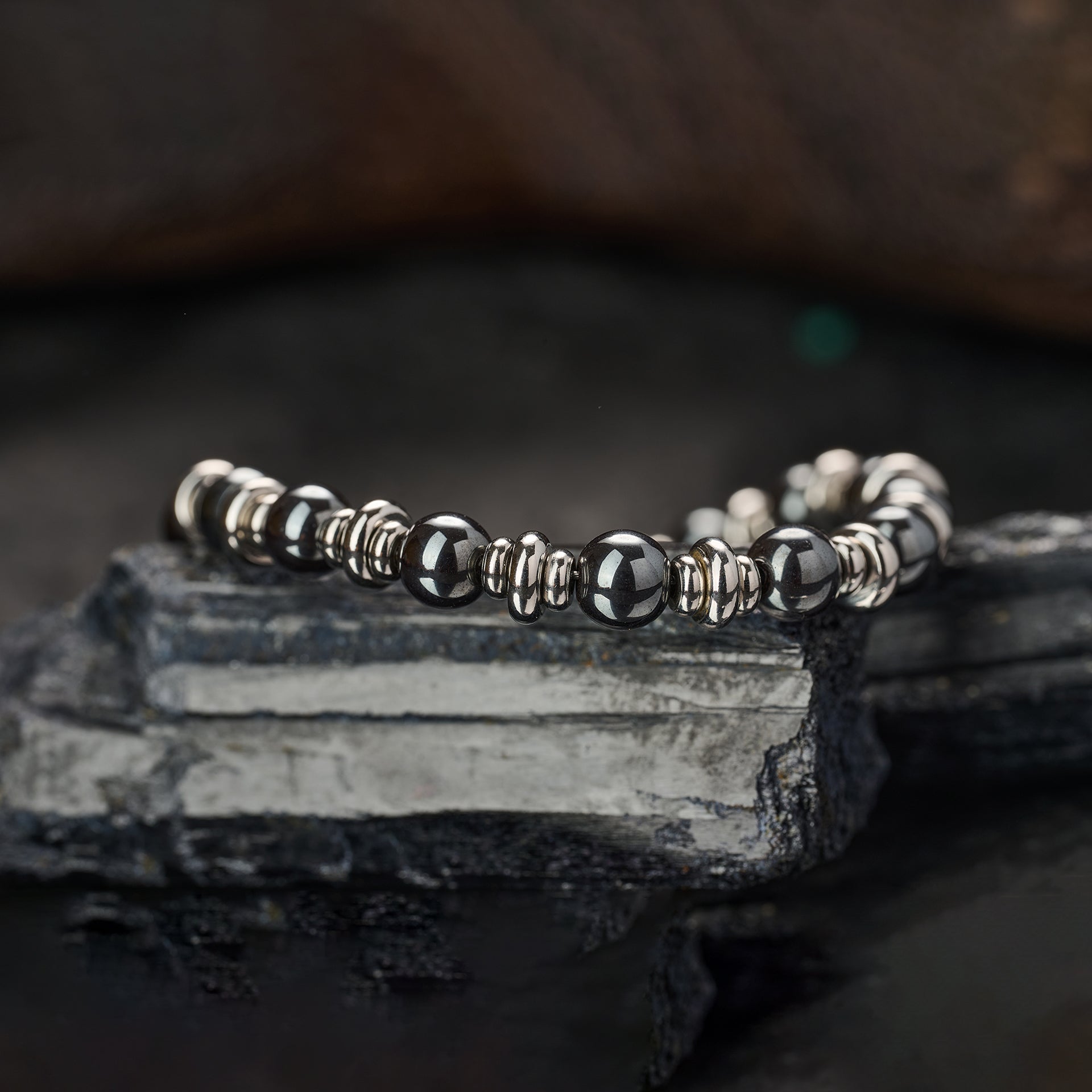 Women’s Hematite Bracelet（6mm）