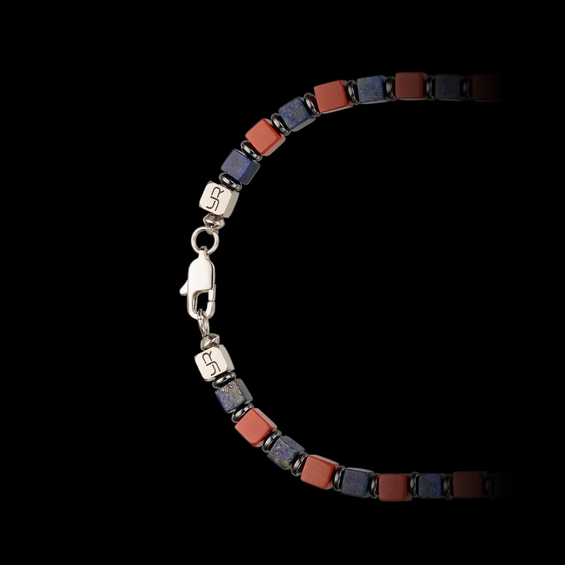 Lapis Lazuli and Red Stone Necklace