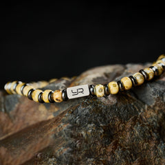 Yellow Miyuki Bead & Hematite Bracelet（4mm）