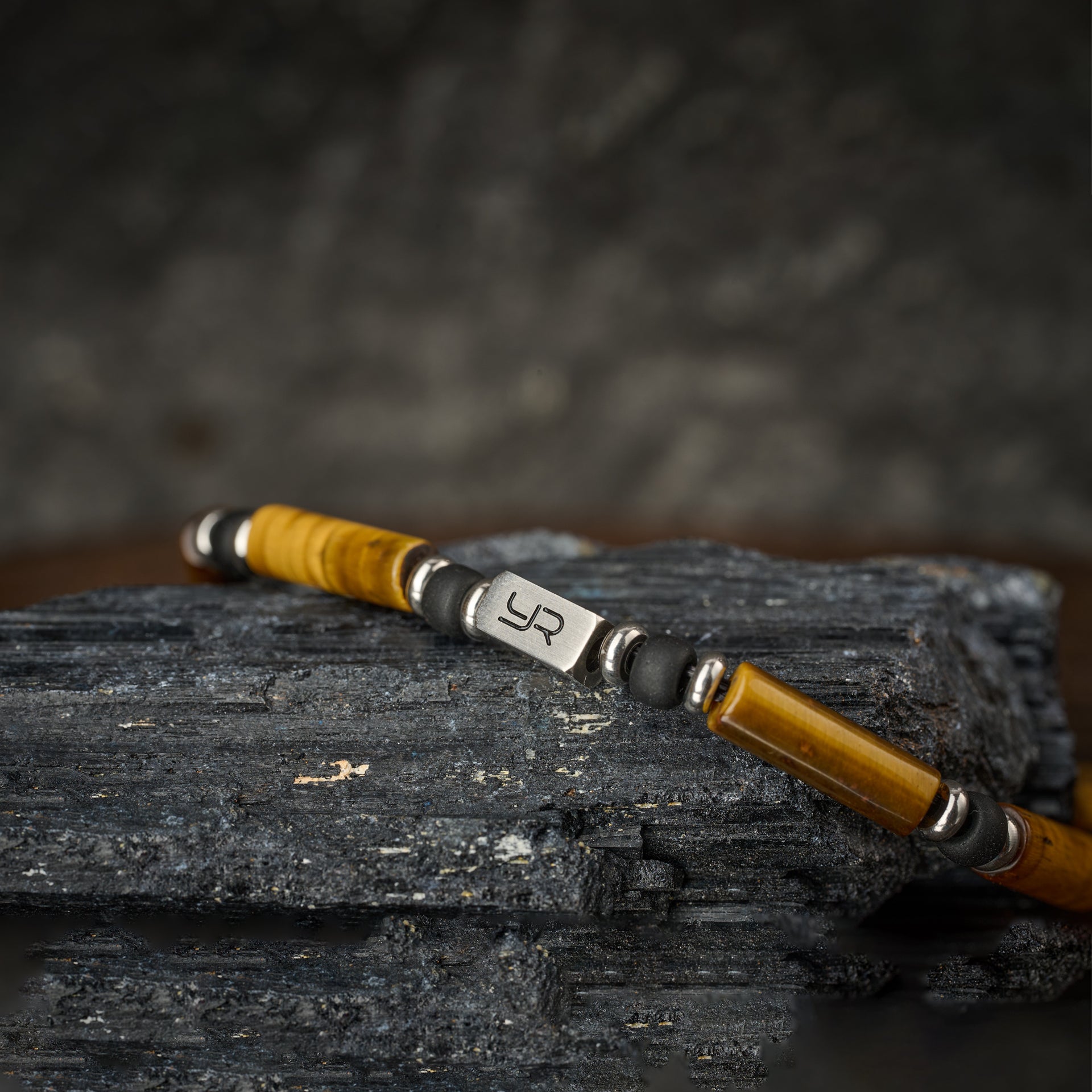 Long-Cut Tiger Eye Bracelet（4mm）