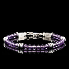 Amethyst Bracelet（4mm）