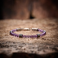 Amethyst Bracelet（4mm）