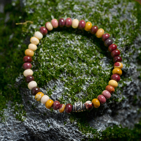 Egg Yolk Stone Bracelet（6mm）