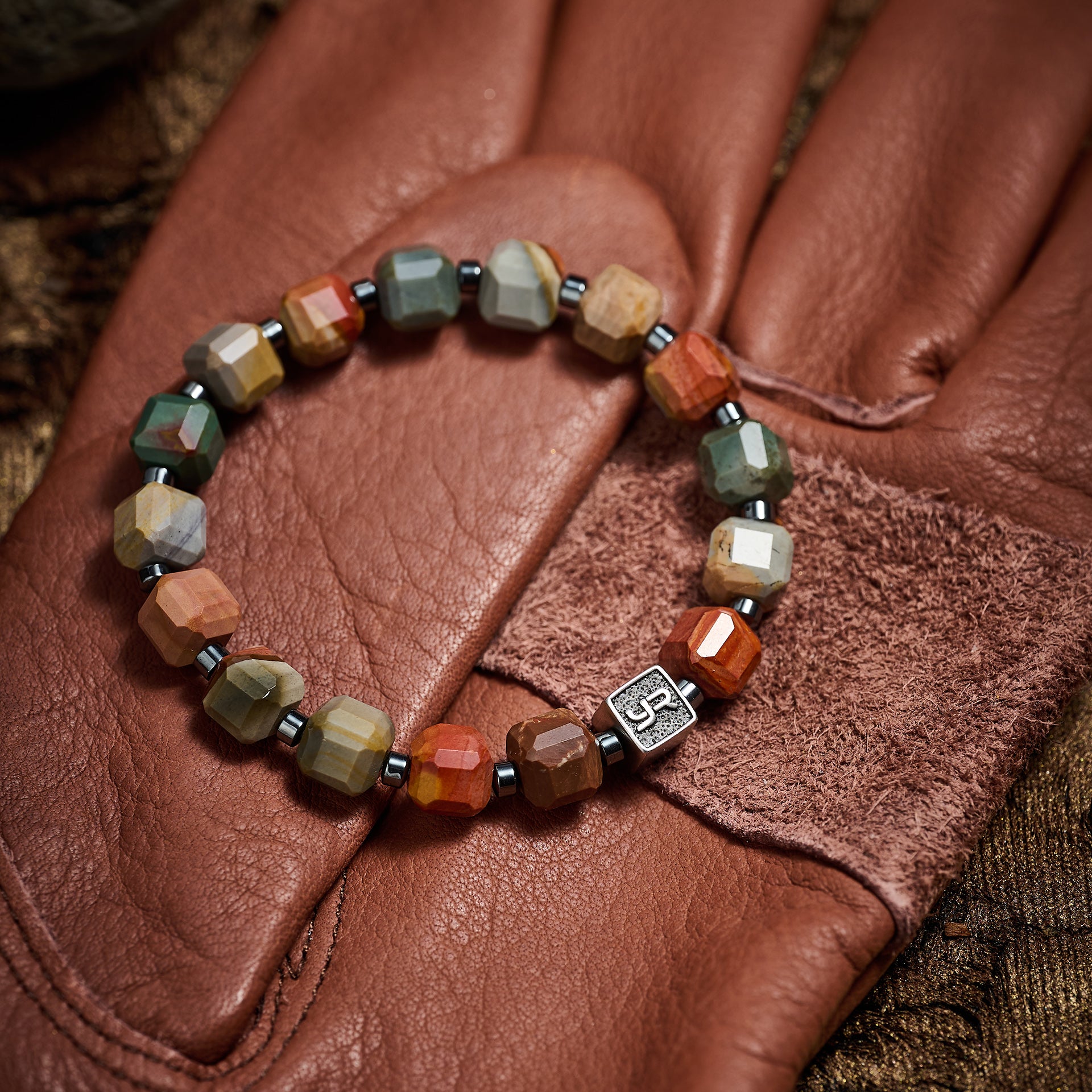 Landscape Stone Bracelet（8.5mm）
