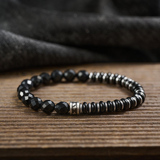 Black Agate Bracelet（7mm）