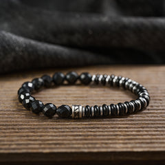 Black Agate Bracelet（7mm）