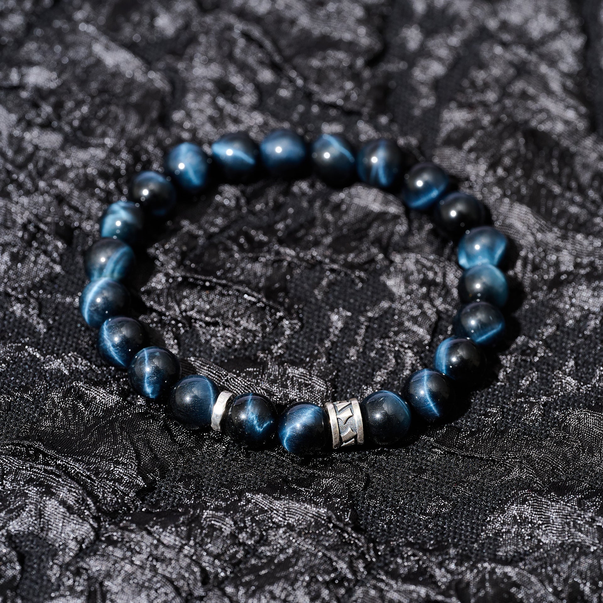 Blue Tiger Eye Bracelet（8mm）