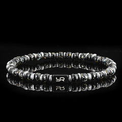 Black Miyuki Bead & Hematite Bracelet（4mm）
