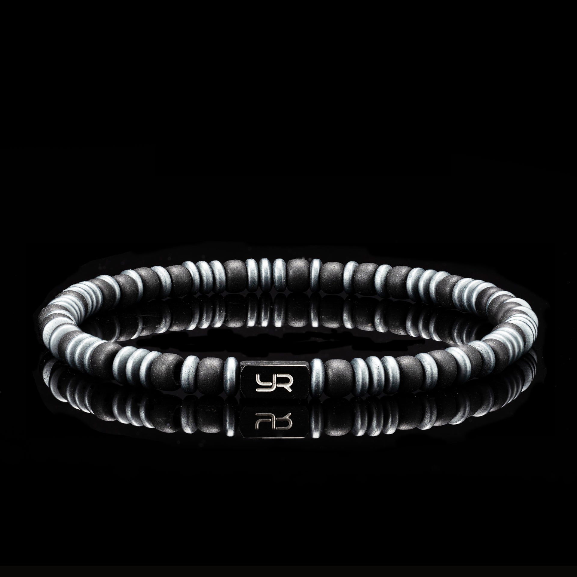 Black Miyuki Bead & Hematite Bracelet II