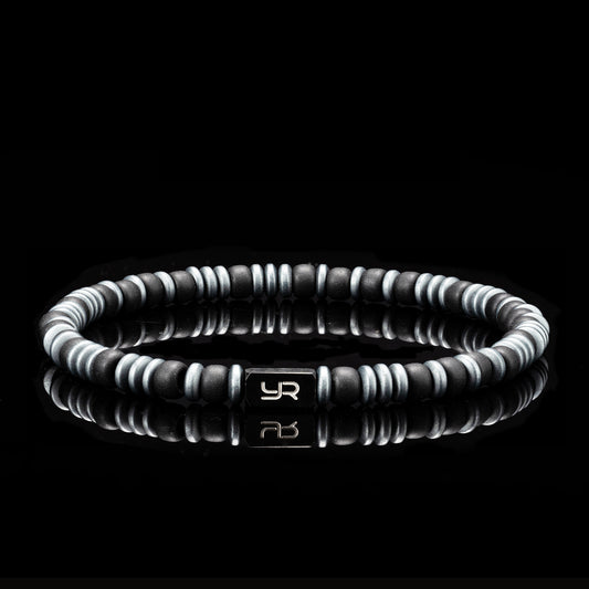 Black Miyuki Bead & Hematite Bracelet II