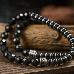 Black Agate Bracelet（7mm）