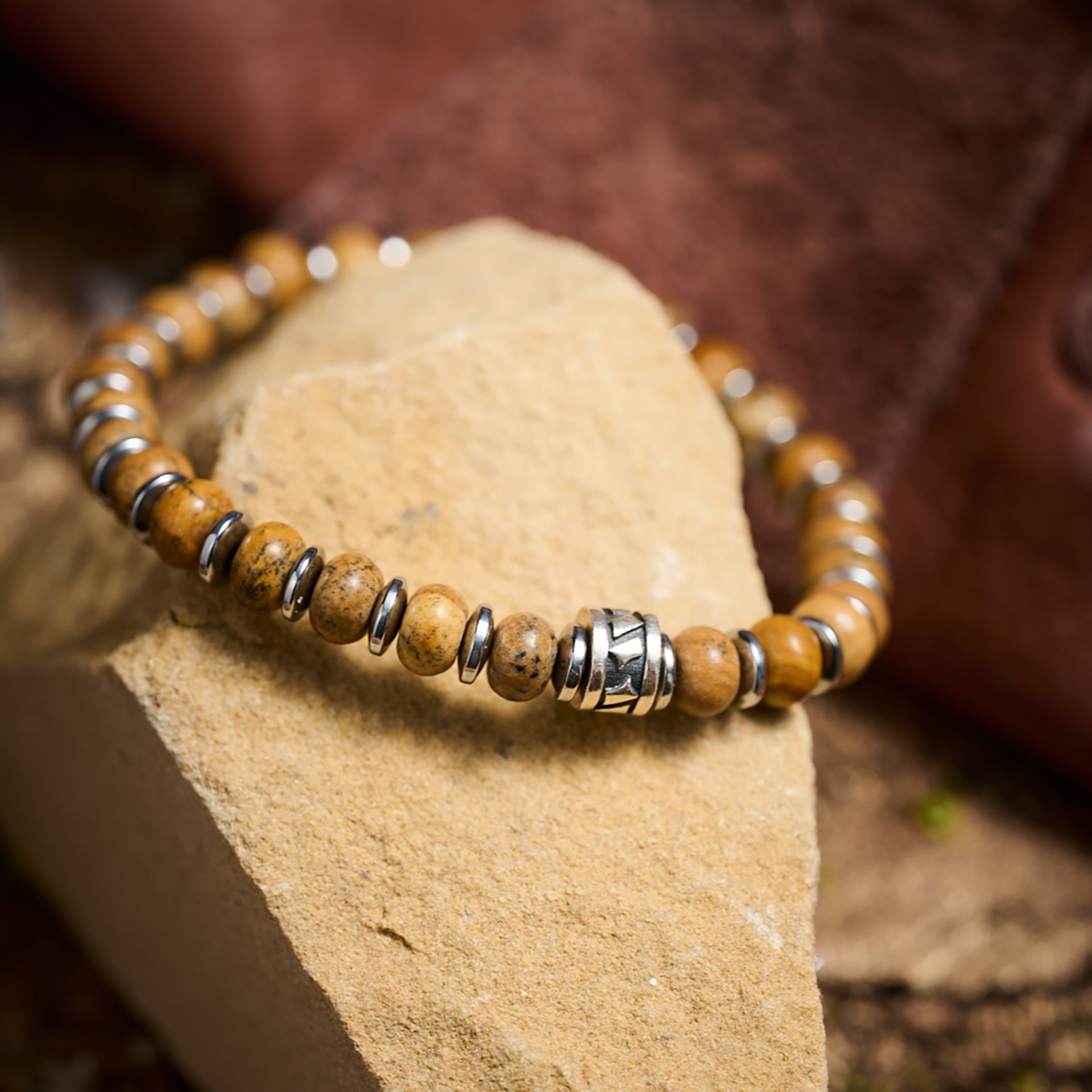 Picture Jasper Bracelet II（6mm）