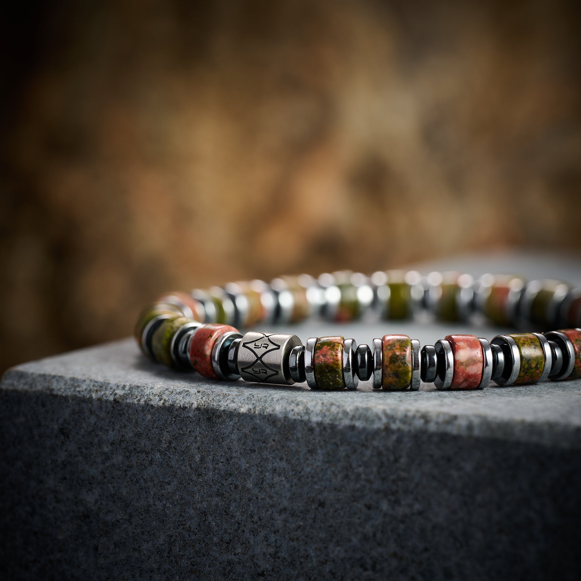 Green Epidote Bracelet II（6mm）