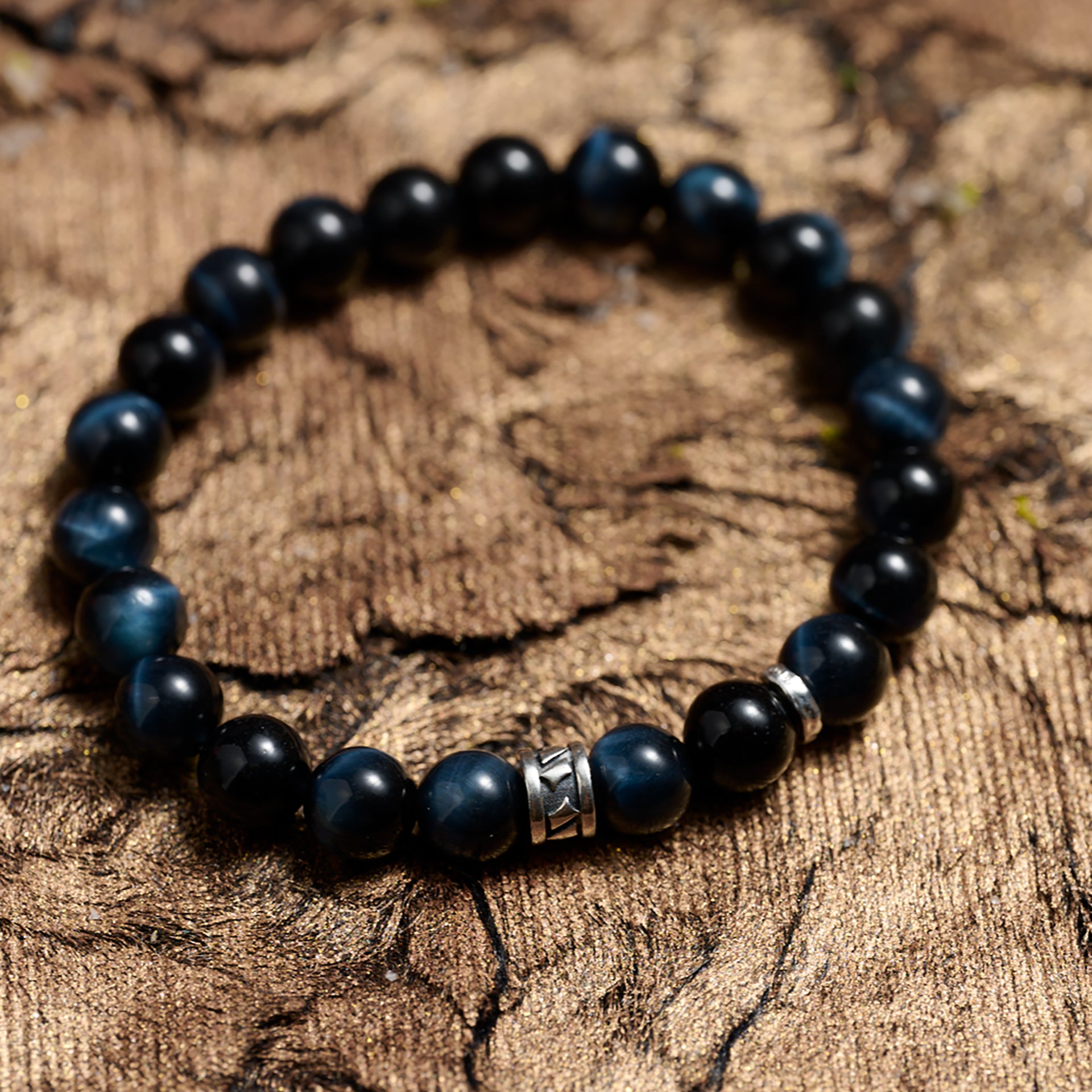 Blue Tiger Eye Bracelet（8mm）
