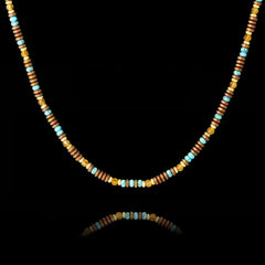 Citrine and Hematite Necklace（4mm）