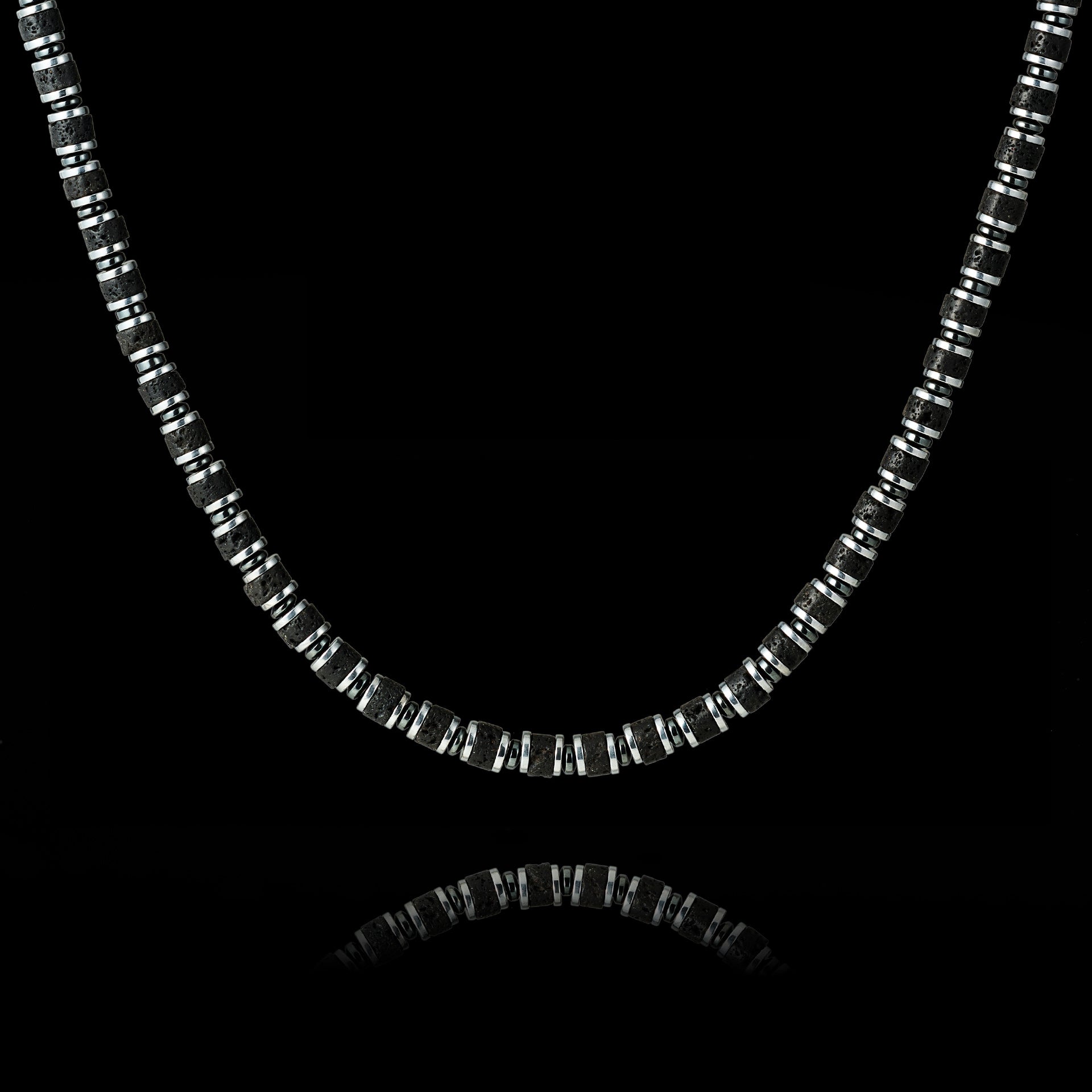 Lava Stone Necklace（6mm）