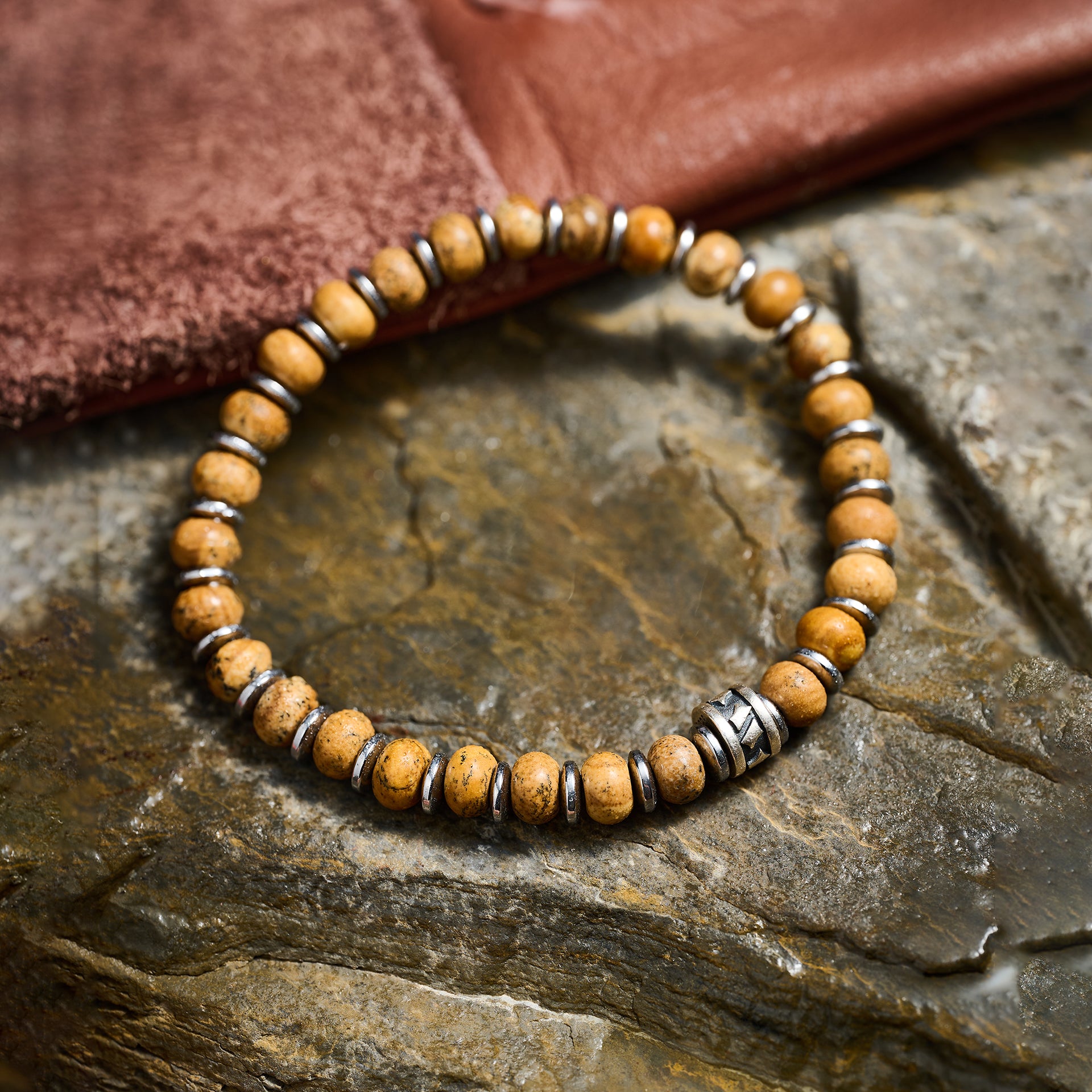 Picture Jasper Bracelet II（6mm）
