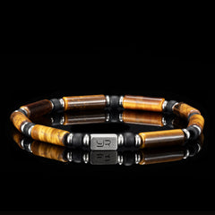 Long-Cut Tiger Eye Bracelet（4mm）