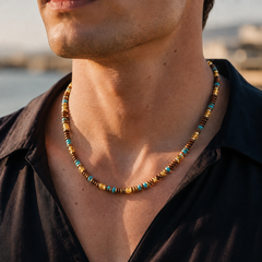 Citrine and Hematite Necklace（4mm）